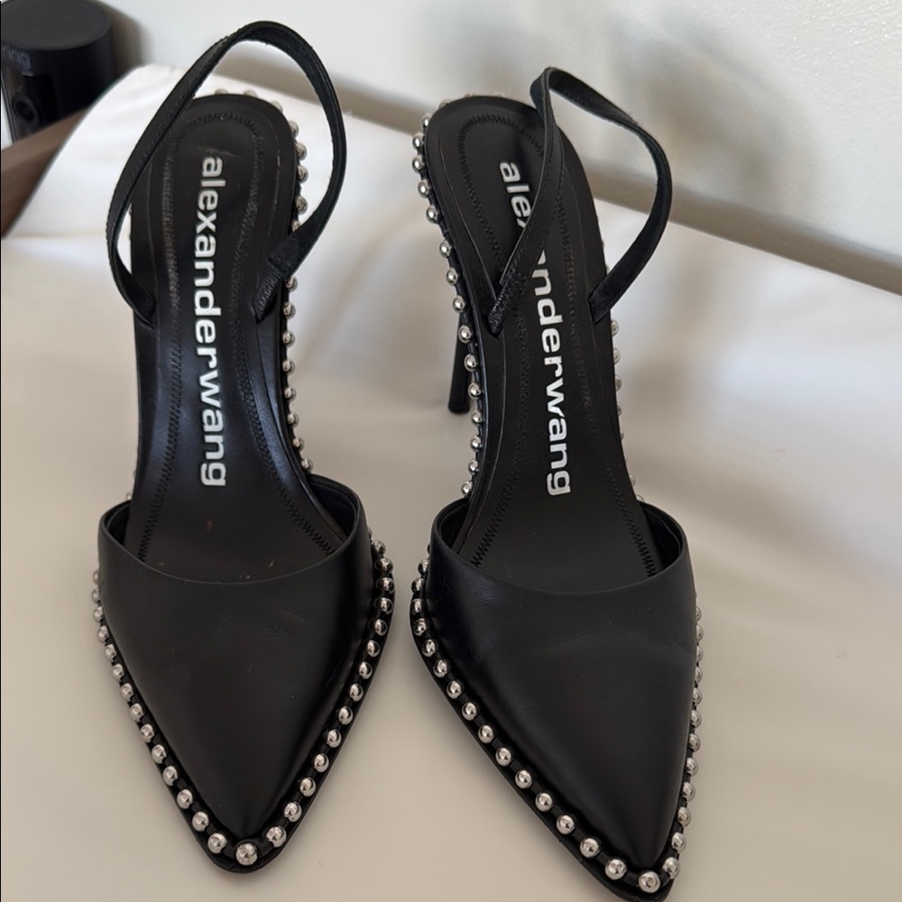 Alexander Wang Black Studded Women's Heels